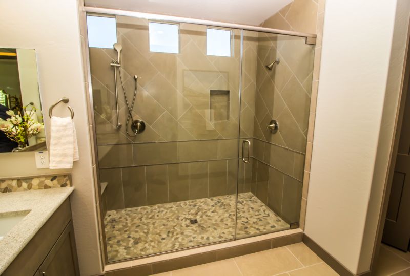Shower with Multiple Shower Heads